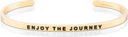 Mantra Enjoy the Journey bracelet