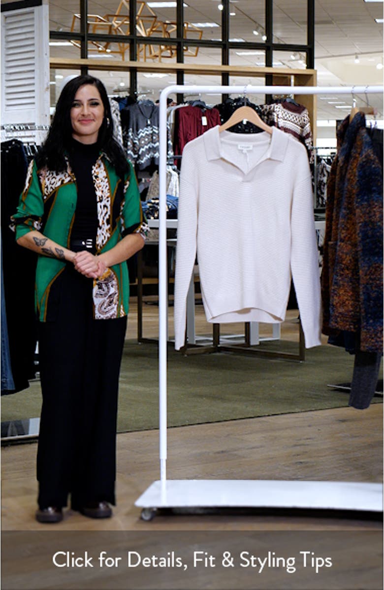 Textured Wool & Cashmere Sweater, sales video thumbnail