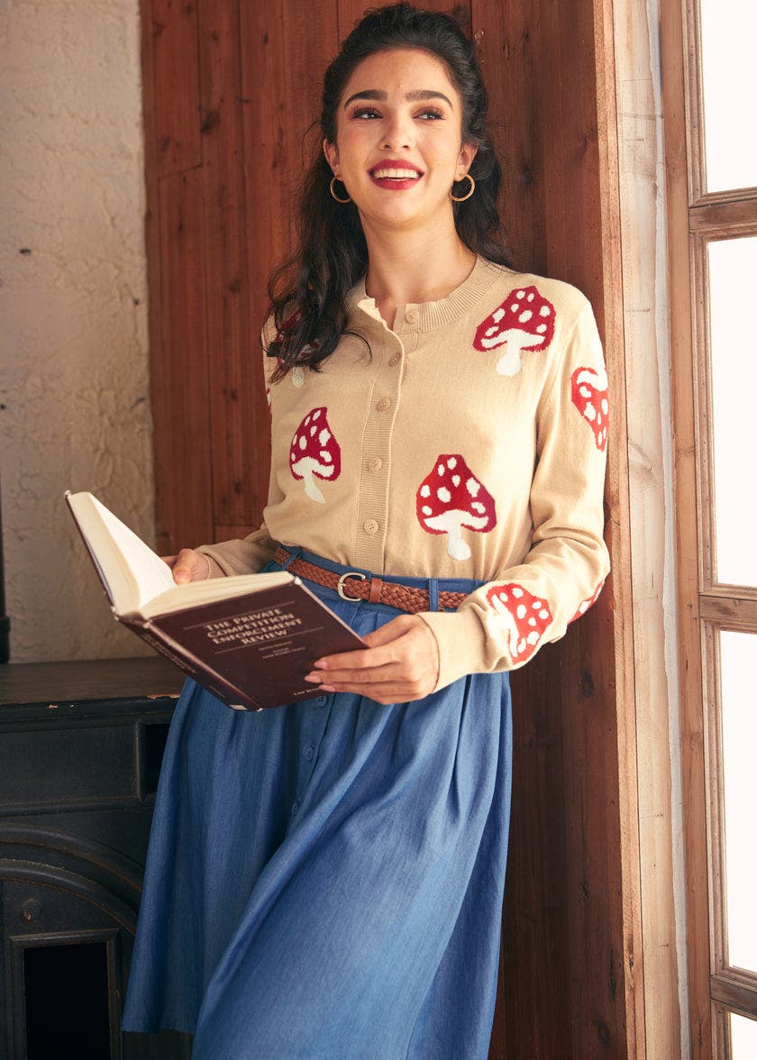 ModCloth Old Soul Classic Cardigan (Women) | Nordstrom