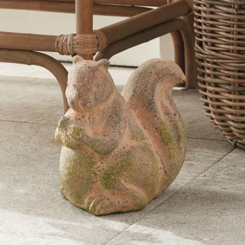 Napa Home & Garden Weathered Garden Squirrel In Brown