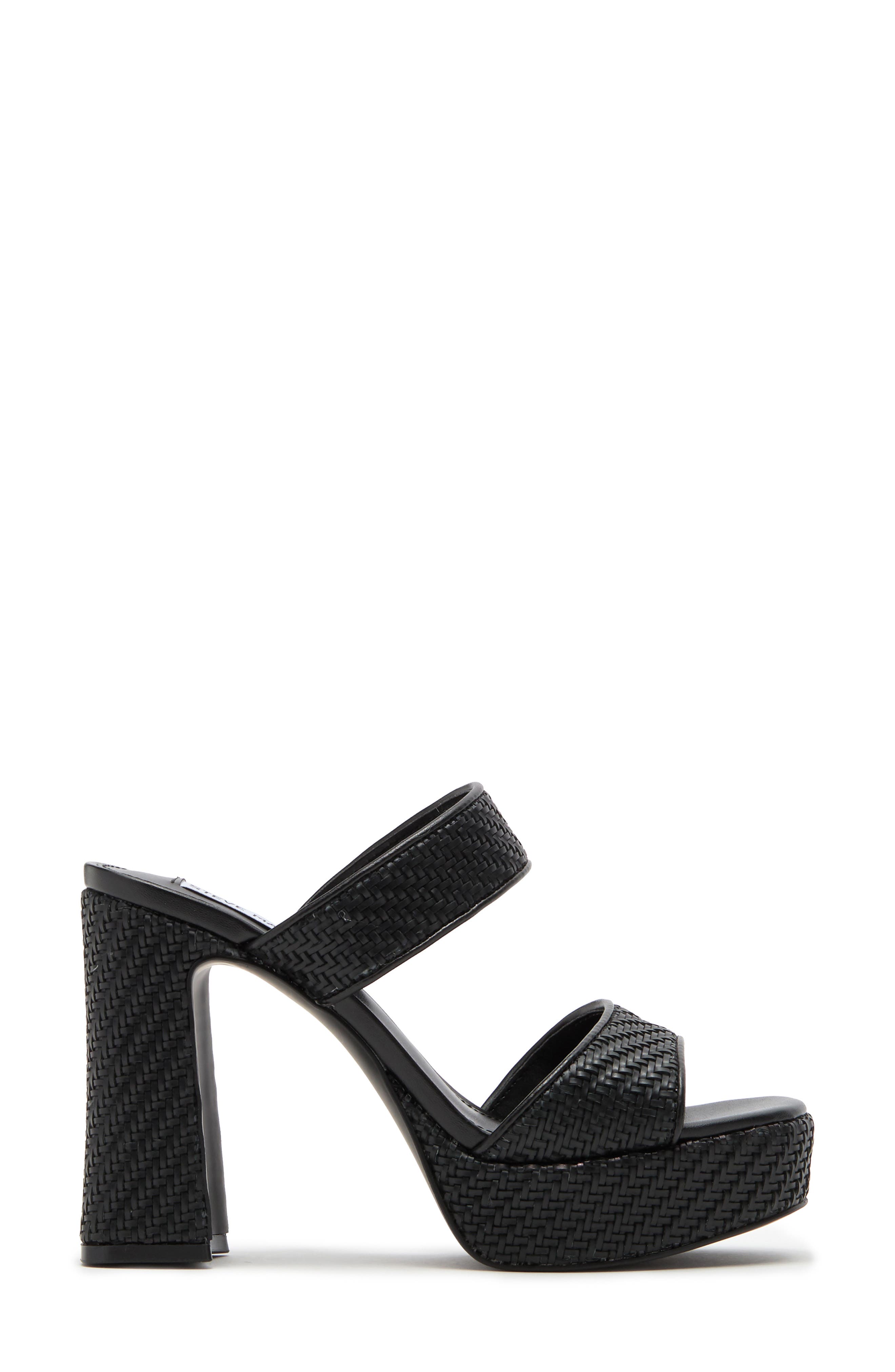 Steve Madden Stance Platform Slide Sandal, Alternate, color, Black