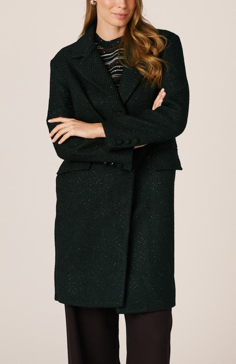 Coat With Glitter