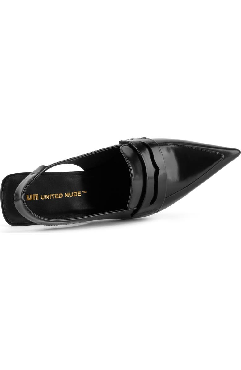 United Nude Raila Loafer Mid Pumps, Alternate, color, Black