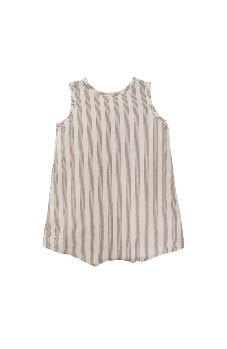 Beckett and Bear Nash Sleeveless Romper, Alternate, color, Brown