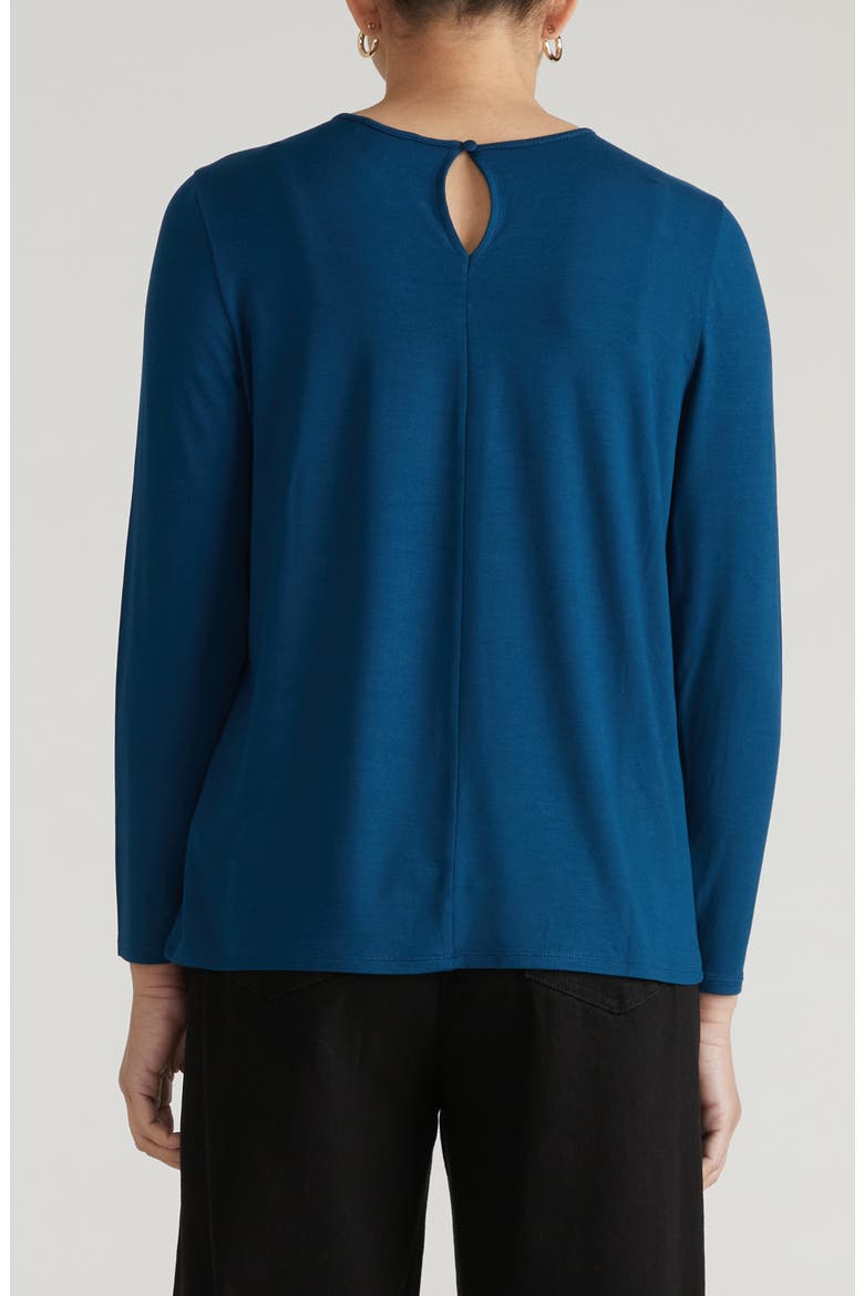 Joan Relaxed Fit T-Shirt, Alternate, color, BLUE TEAL