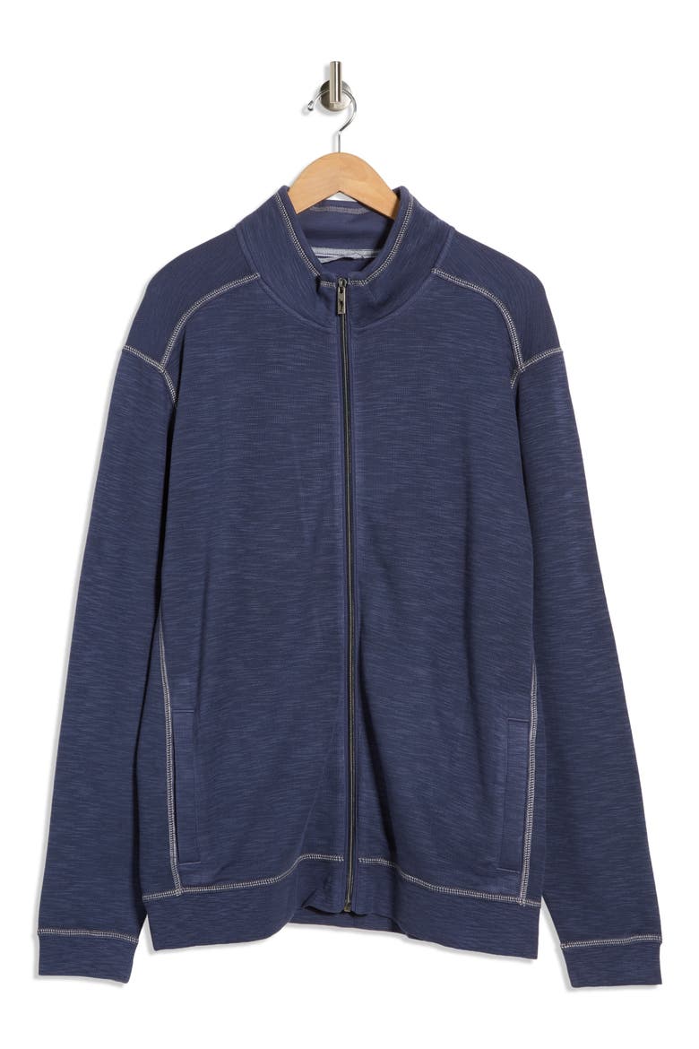 Tobago Bay Full Zip Jacket, Main, color, OCEAN DEEP