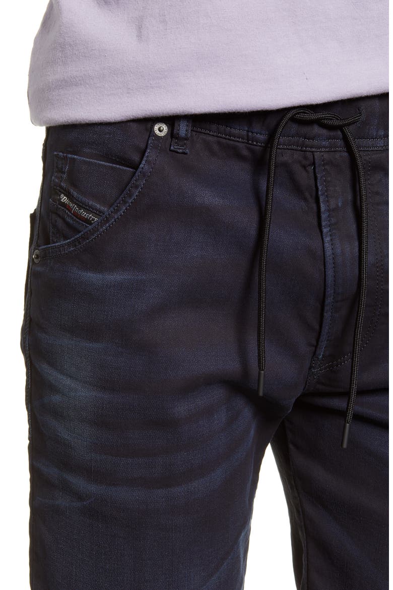 D-Krooshort JoggJeans Shorts, Alternate, color, DARK DENIM