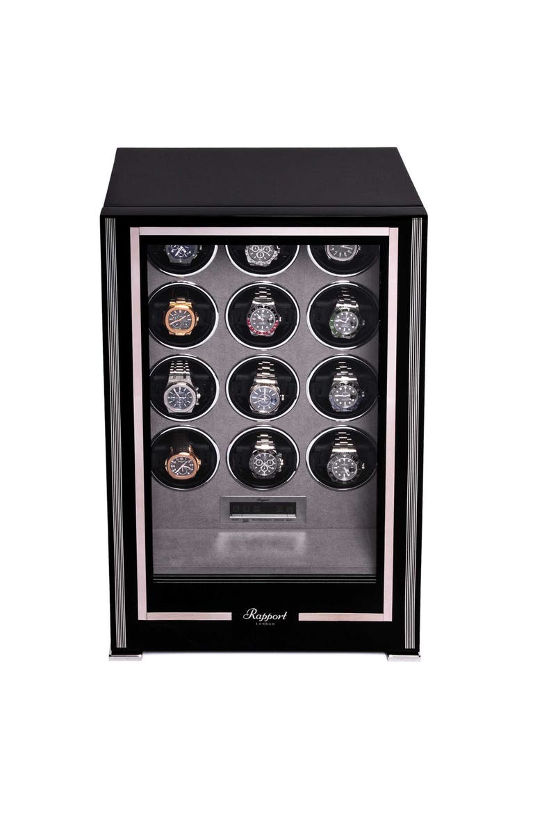 PARAMOUNT TWELVE WATCH WINDER, Main, color, Ebony