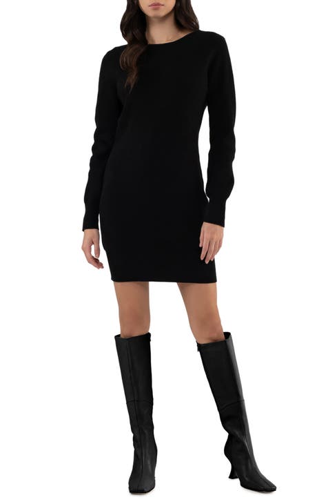 Cutout Sweater Dress