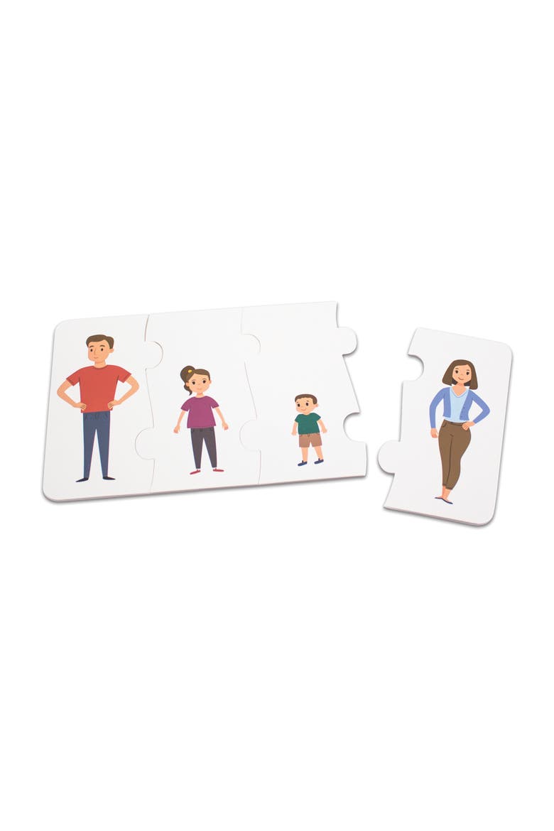 Family Puzzle Educational Puzzles, Alternate, color, Multicolored