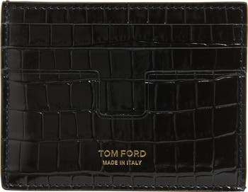 【関税＆送料込み】Tom Ford Leather Card Holder Tom Ford Card Holder Leather Red | eBay