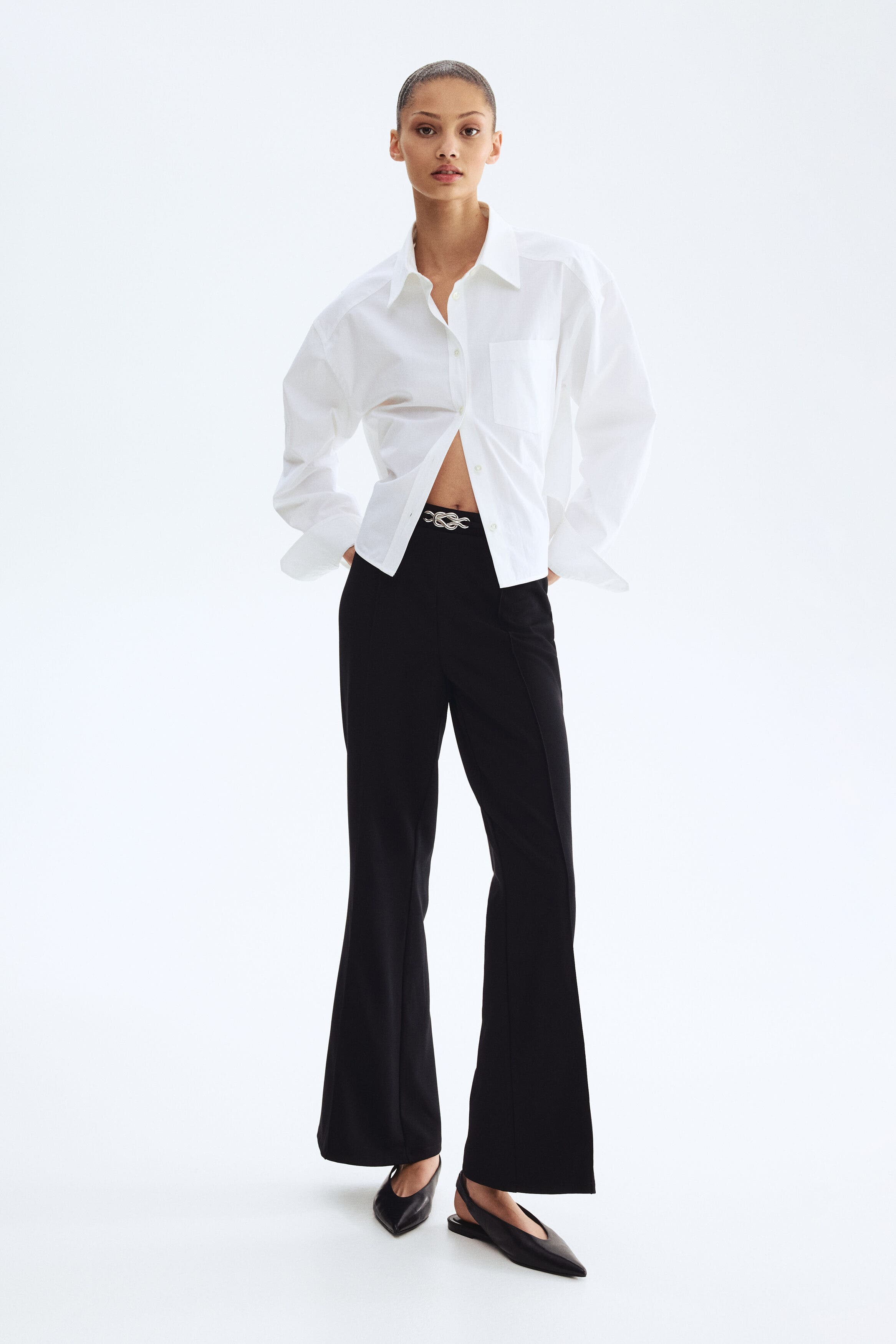 Bootcut Ponte Di Roma Trousers - image 2