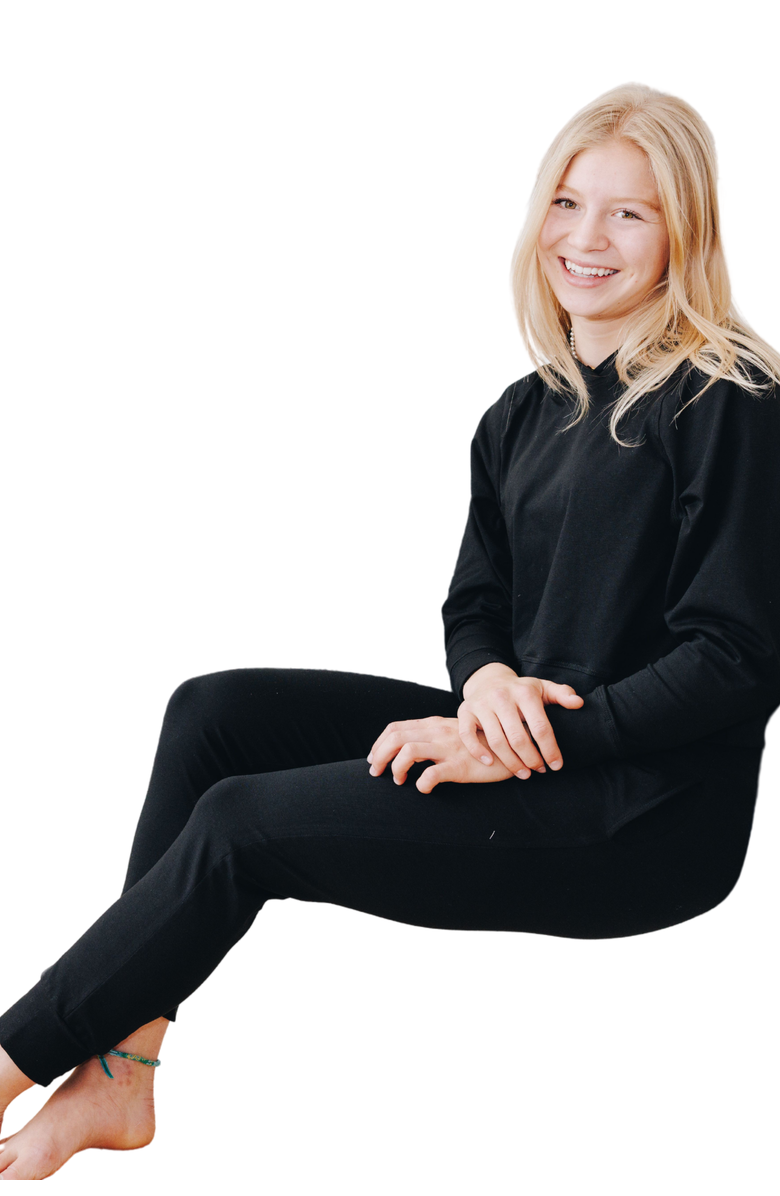 Yellowberry Uptown Jogger Pant, Alternate, color, Starry Night