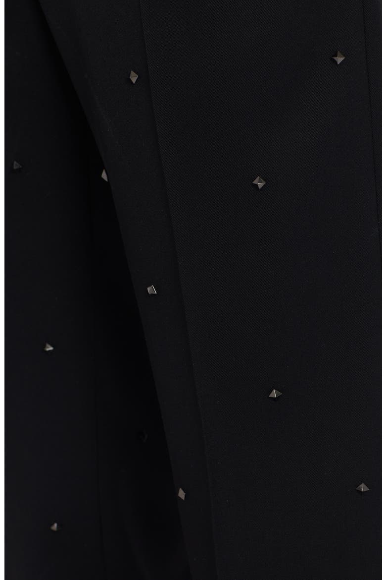 Rockstud Wool Pants, Alternate, color, 0NO - NERO