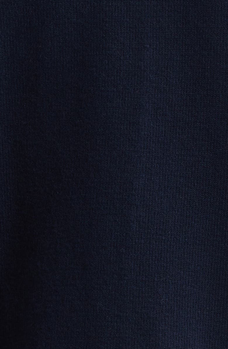 Thom Browne 4-Bar Milano Stitch Virgin Wool Cardigan, Alternate, color, Navy