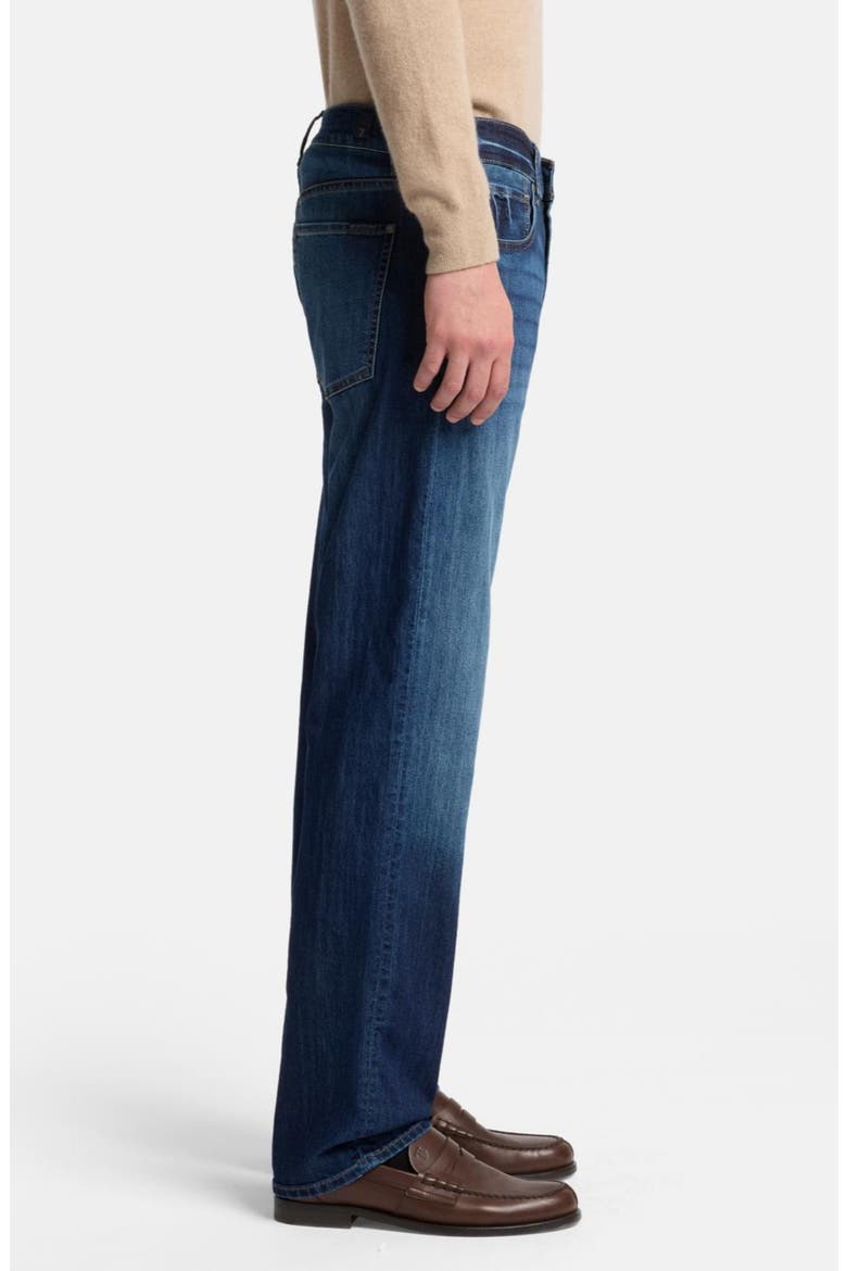 Airweft Modern Straight Leg Jeans, Alternate, color, TEAK