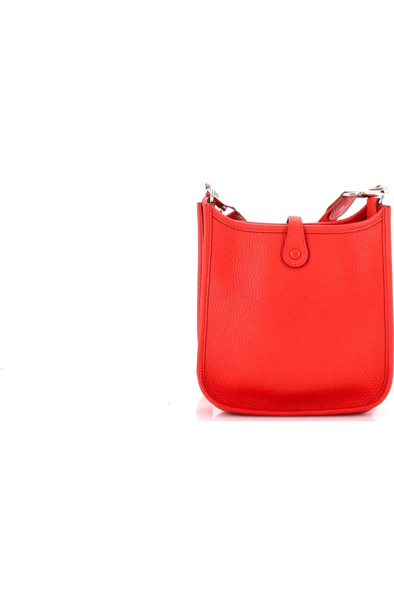 Pre-Owned Hermes Evelyne Bag Gen III Clemence TPM, Alternate, color, Rouge Tomate