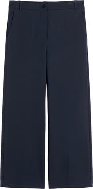 Weekend Max Mara Abano Straight Leg Jersey Ankle Pants
