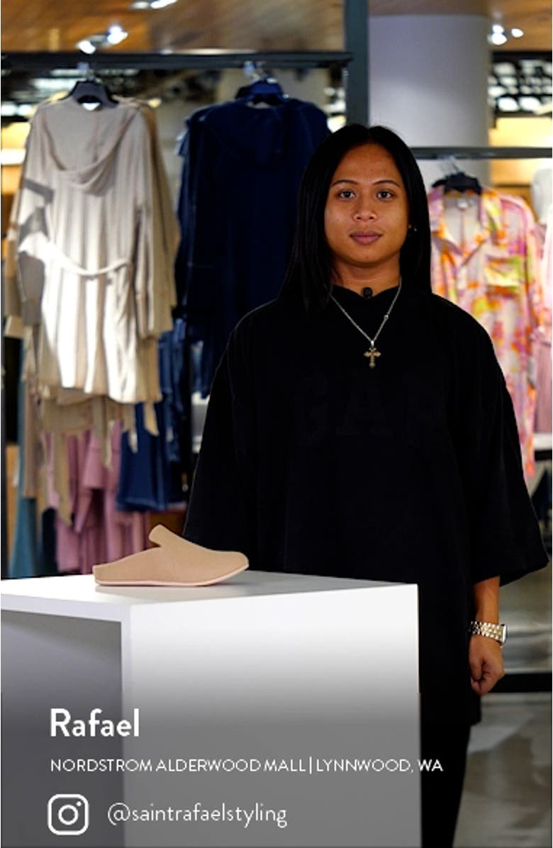 Chrissie II Felt Slipper, sales video thumbnail