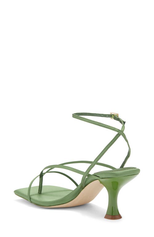 Jeffrey Campbell Fluxx Sandal In Green Satin