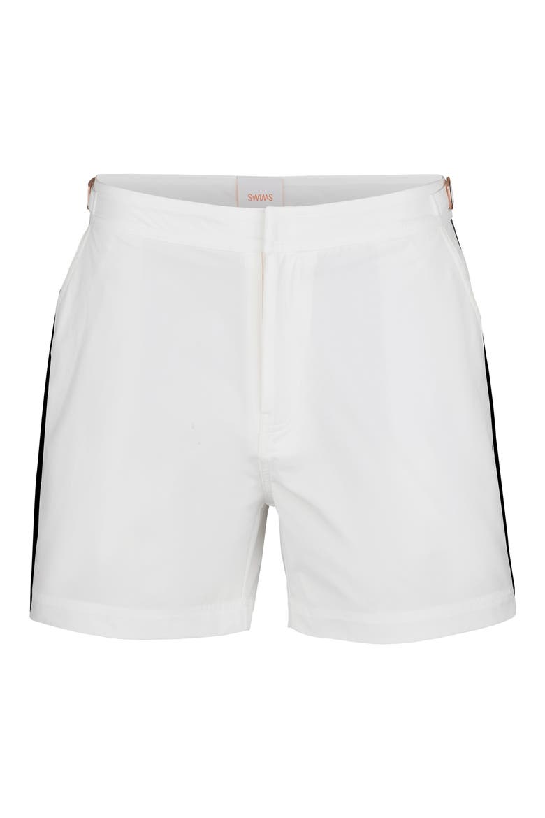 Milos Swim Trunks, Main, color, WHITE