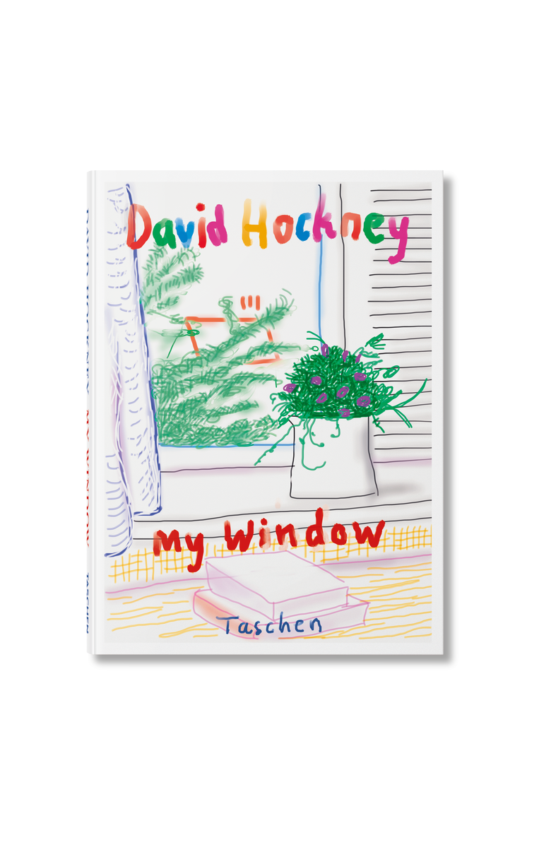 Taschen David Hockney. My Window, Main, color, Multicolor