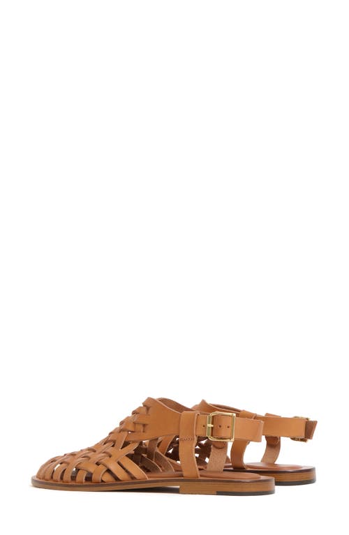 Mansur Gavriel Woman Sandals Tan Size 8 Leather