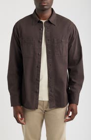 Madewell Cotton Button-Up Work Shirt