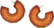OLIVIA WELLES Madie Open Hoop Earrings