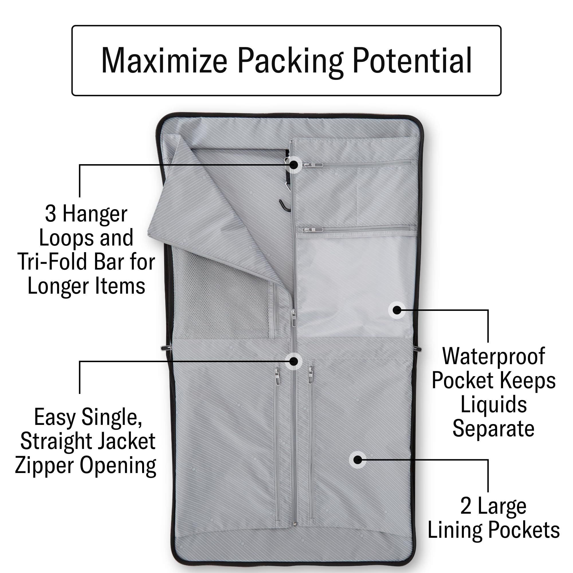 Samsonite UpLIFT Bifold Garment Bag, Alternate, color, Black