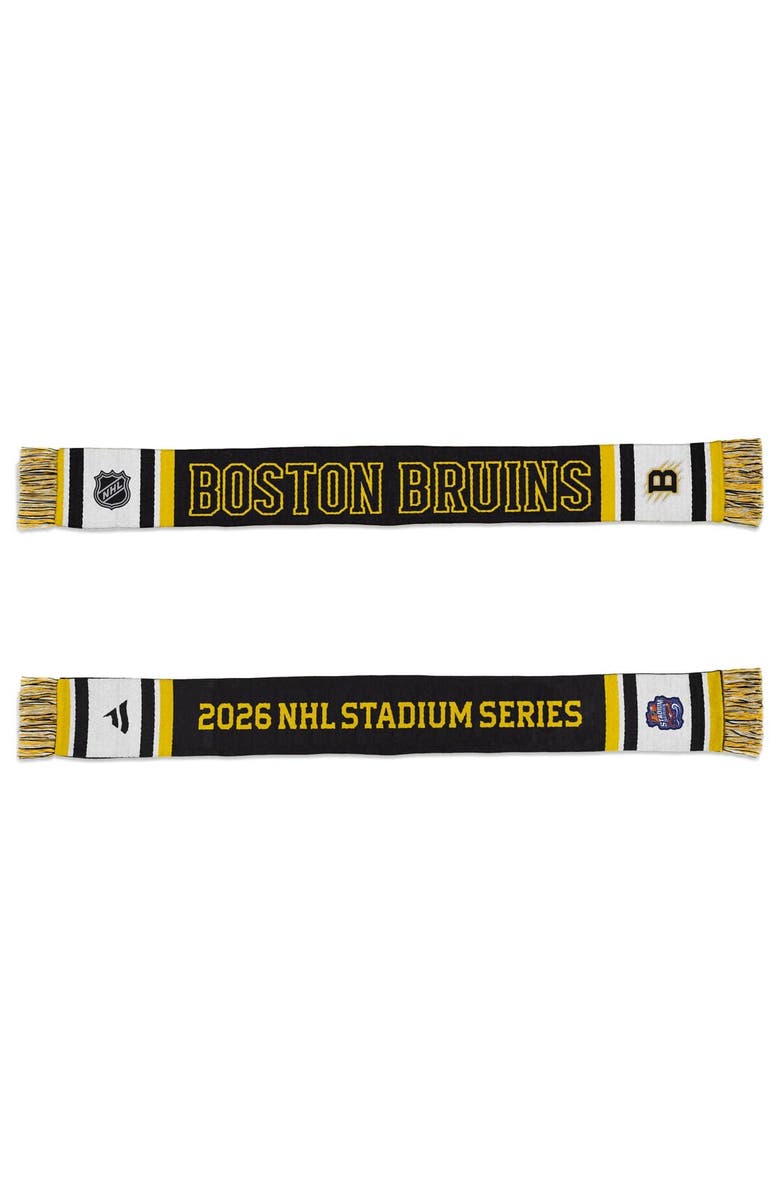 FANATICS Boston Bruins 2026 NHL Stadium Series Team Scarf, Alternate, color, Black