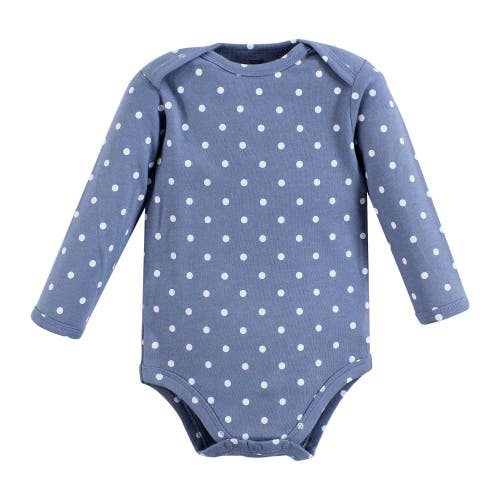 Touched By Nature Little Soft Organic Cotton Long-sleeve One-piece Essentials In Pink