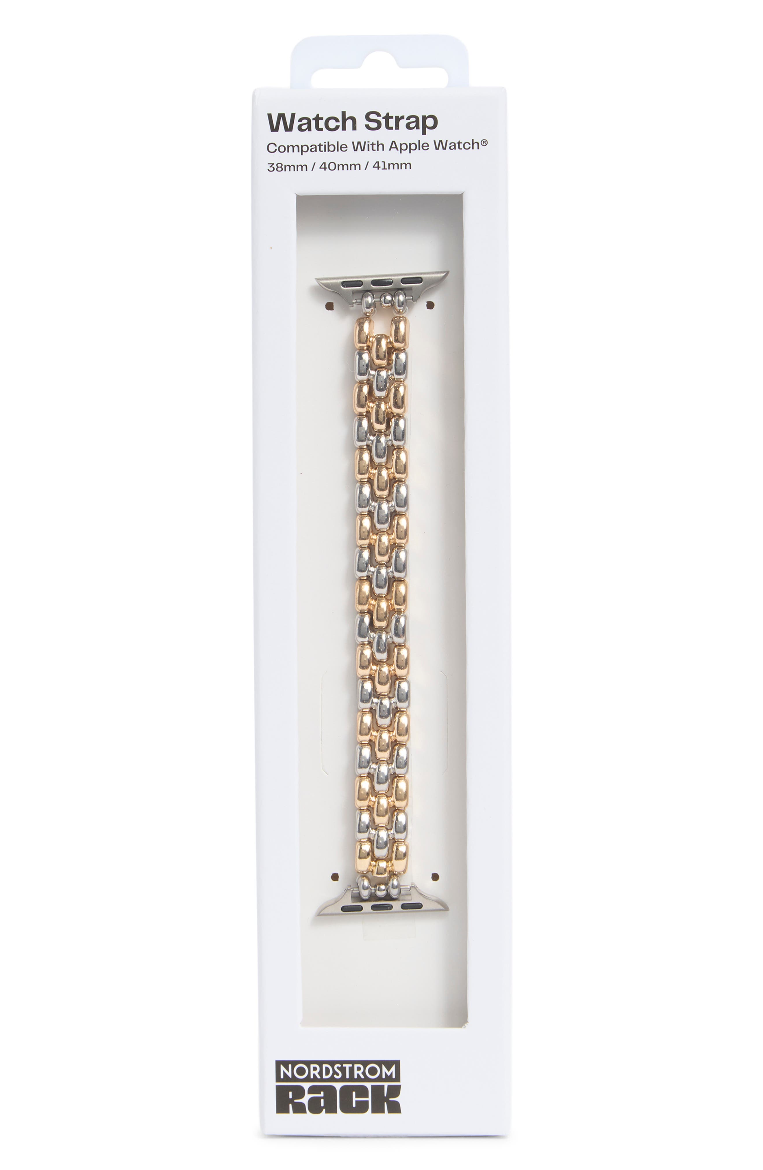 NORDSTROM RACK Two-Tone Apple Watch® Watchband