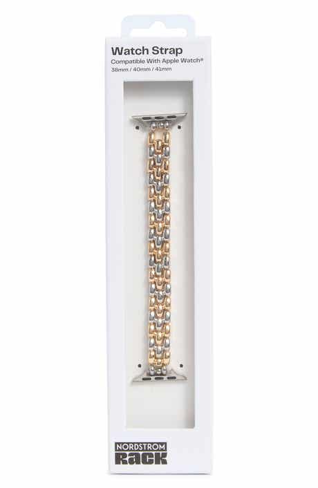 NORDSTROM RACK Two-Tone Apple Watch® Watchband