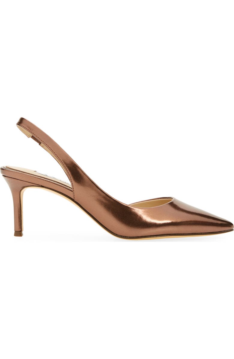 Nina 60 Slingback Half d
Orsay Pointed Toe Pump, Alternate, color, Bronze