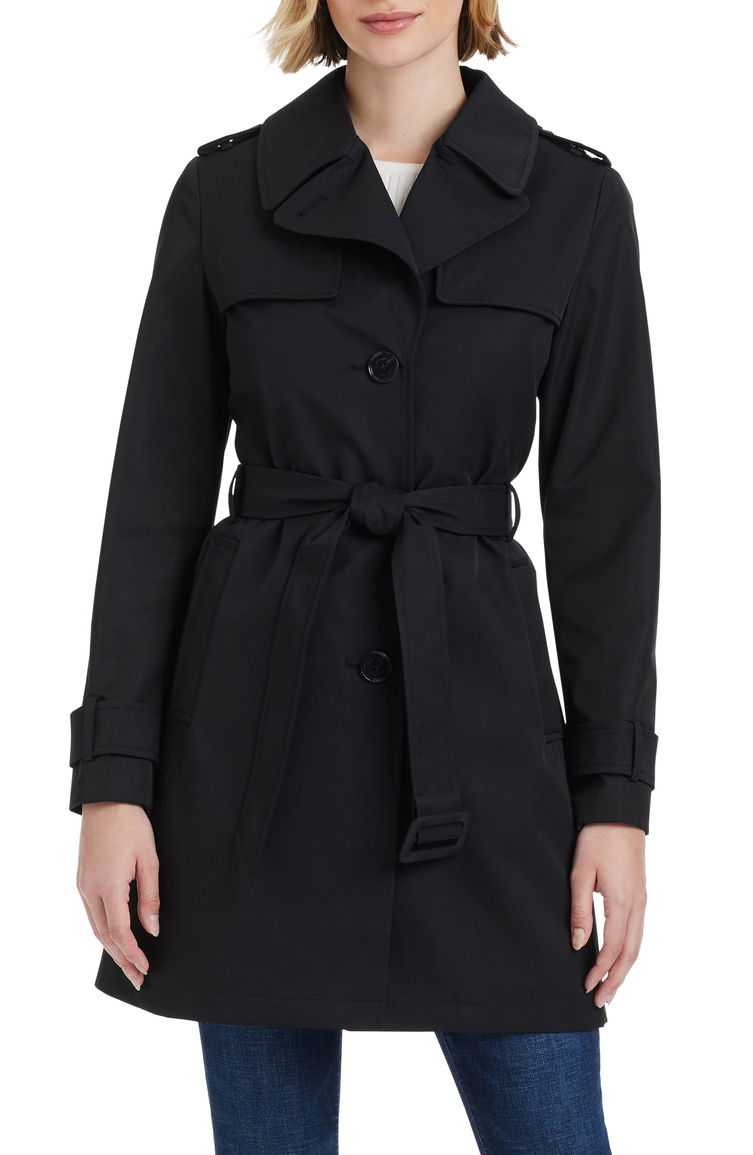 short trench coat (Women) | Nordstrom