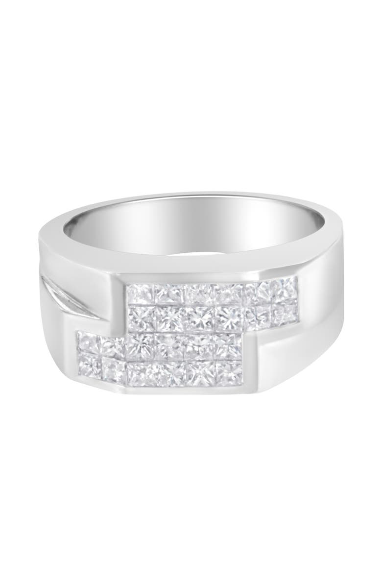 Haus of Brilliance 14KT White Gold 1 3/4 cttw Diamond Cluster Ring, Main, color, White