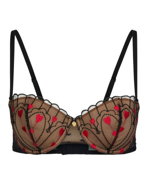 Adore Me Amorette Contour Balconette Bra In Black