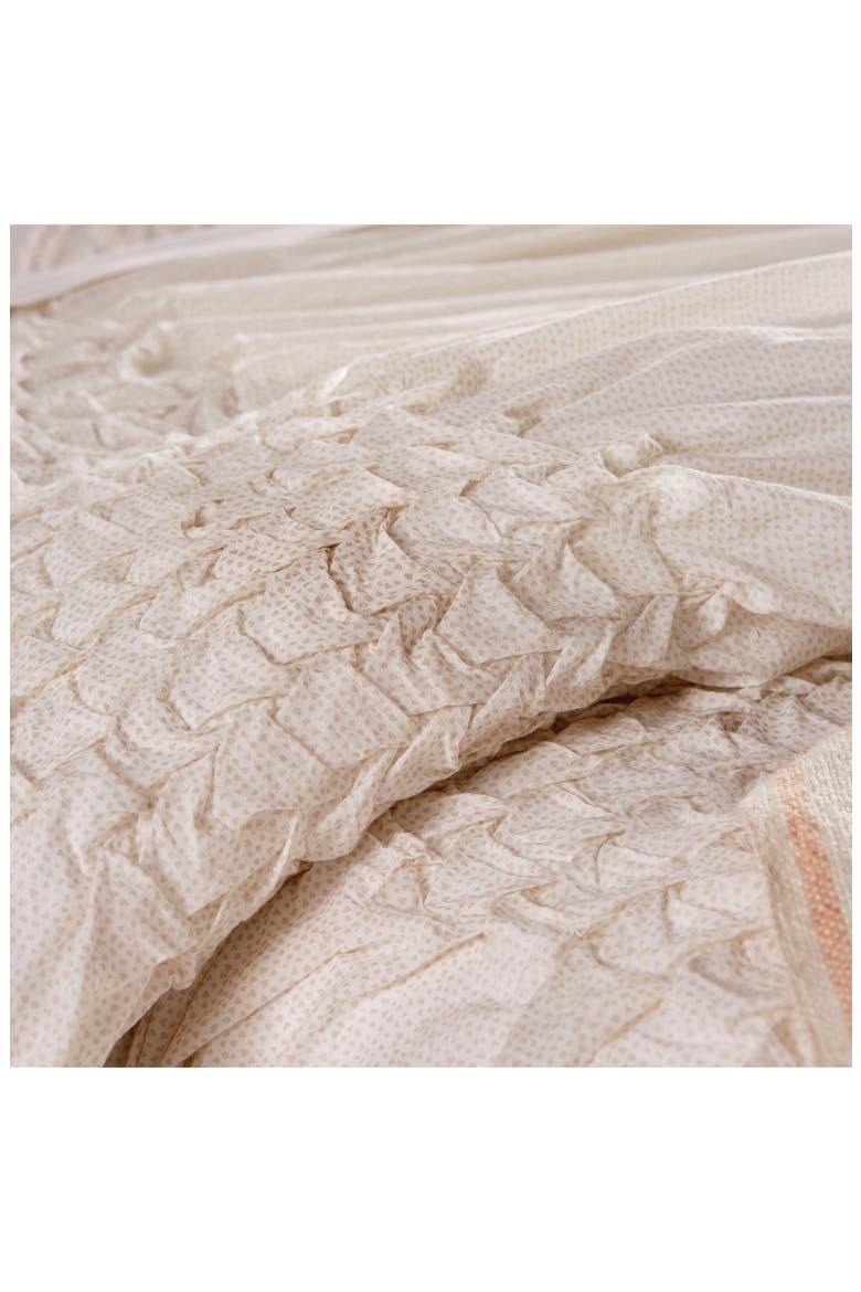 Triangle Braid Comforter & Sham Set, Alternate, color, LINEN