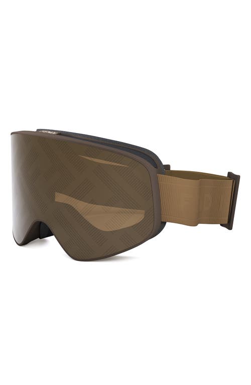 Fendi Ski Mask With Logo Mirrored Lens