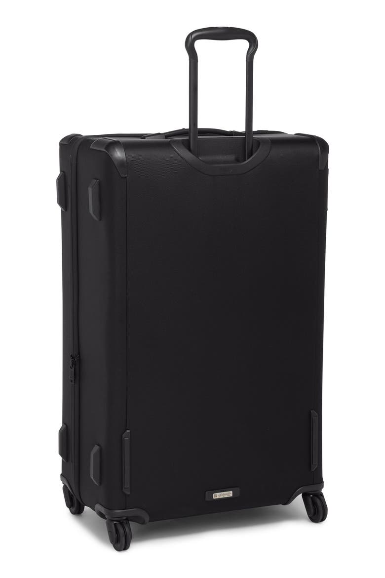 Aerotour X-Large Front Pocket Expandable Checked Luggage, Alternate, color, BLACK