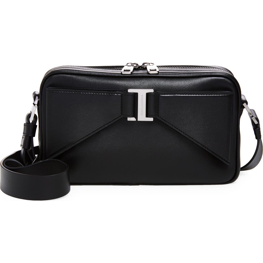 Dolce & Gabbana Dolce&gabbana Cali Leather Belt Bag In Black