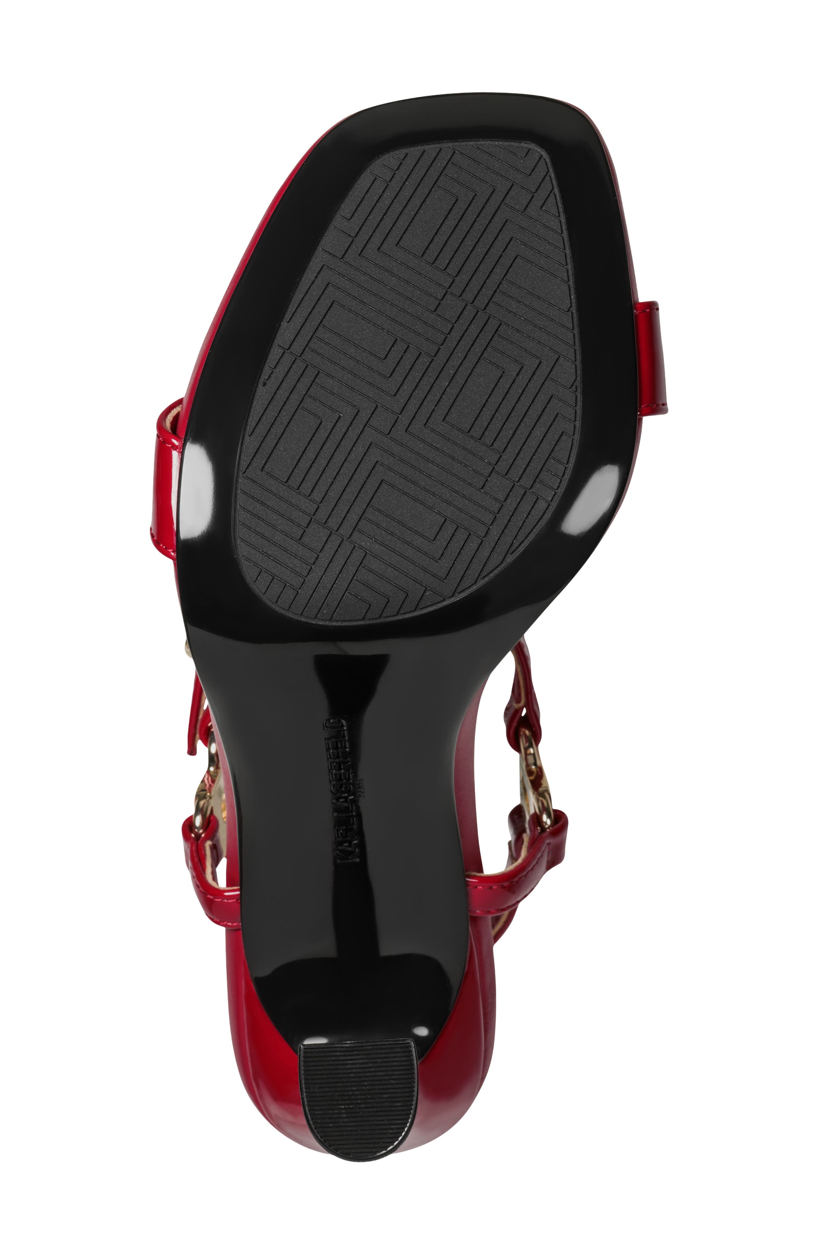 Cybil Ankle Strap Sandal, Alternate, color, POPPY RED