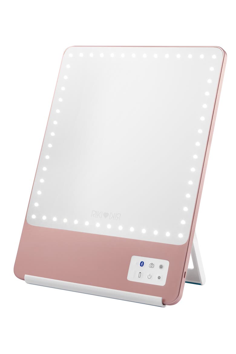 5X Skinny Lighted Mirror $225 Value, Alternate, color, ROSE GOLD