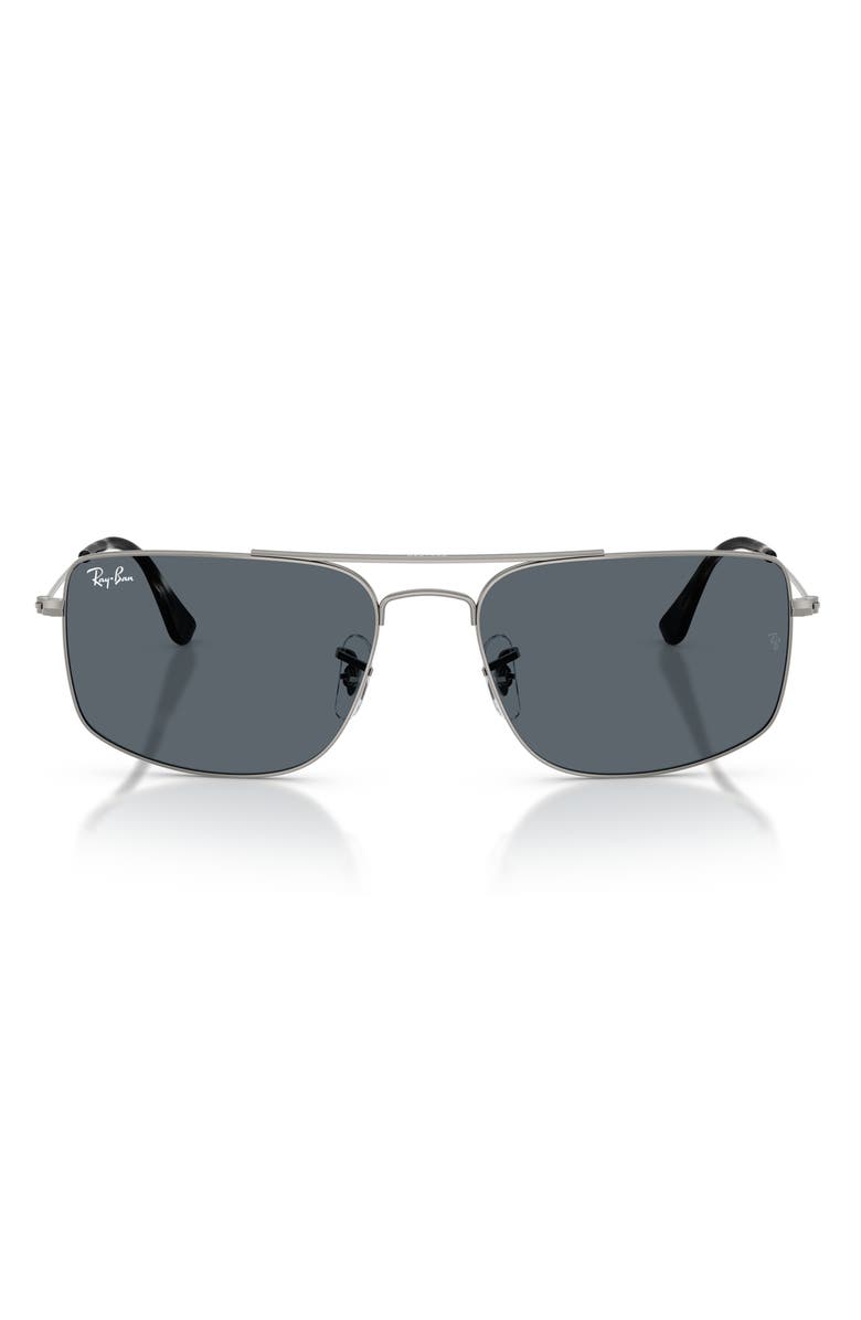 Ray-Ban Explorer 3 59mm Square Sunglasses, Main, color, 