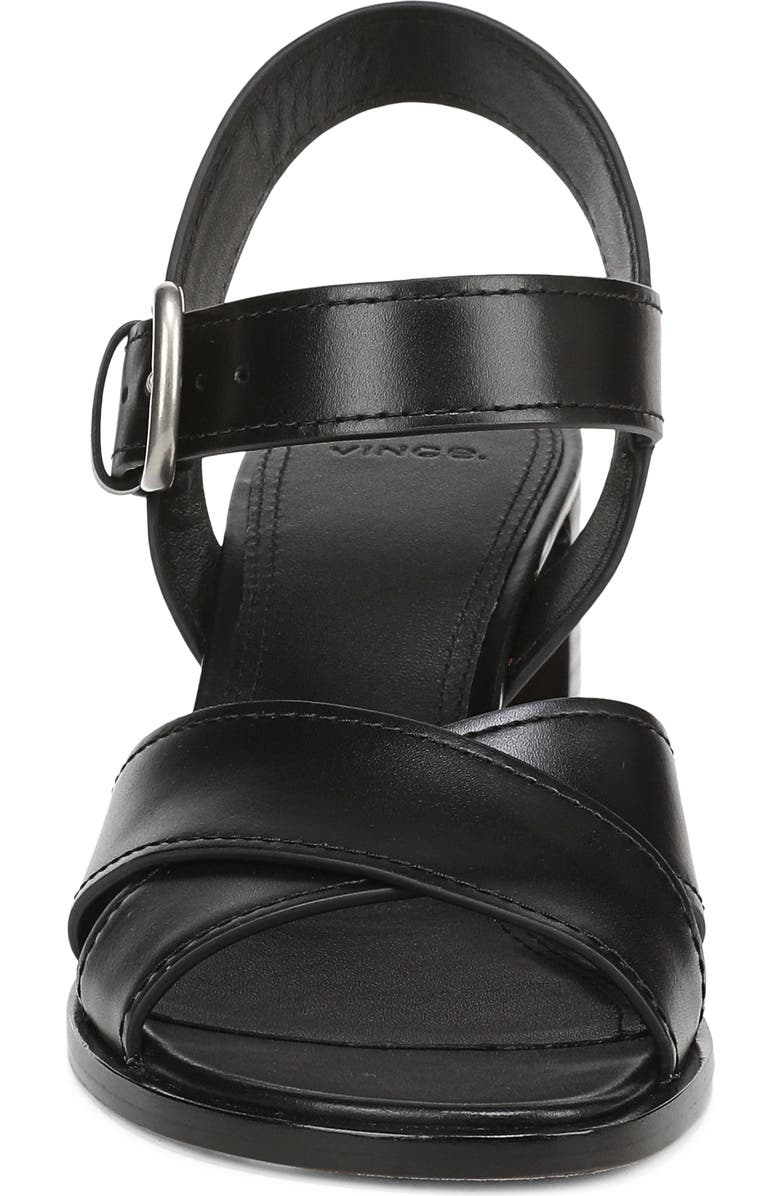 Vince Salma Ankle Strap Sandal, Alternate, color, Black