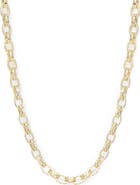 Melinda Maria Ashley Cubic Zirconia Chain Link Necklace