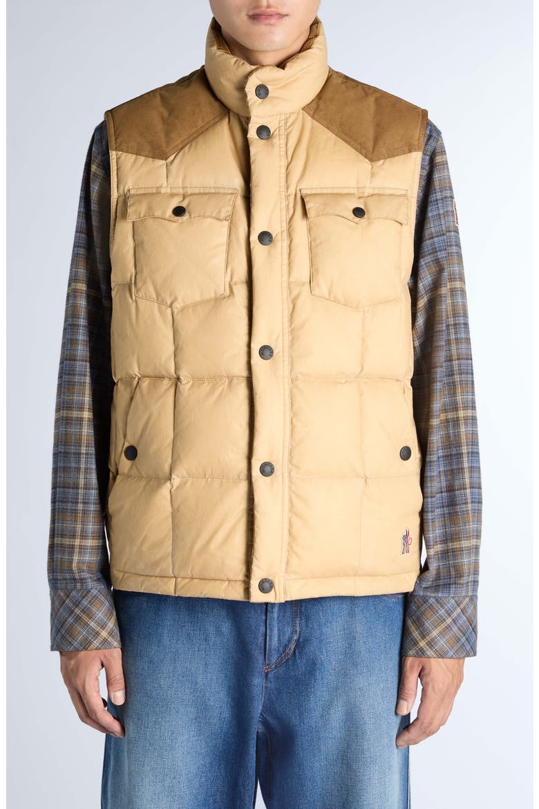 Kobuk Quilted Vest, Main, color, CREAM