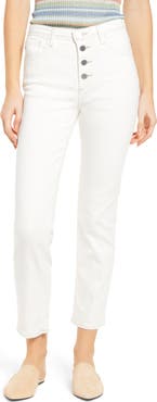 AG The Isabelle High Waist Ankle Straight Leg Jeans