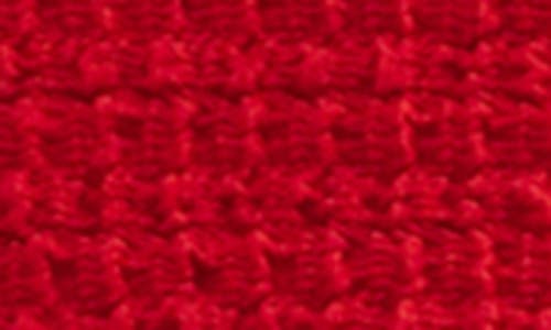 Lush Strapless Bubble Hem Midi Dress In Red